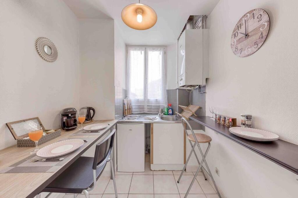 Appartement Cosy Au Calme, Proche De Paris Et Du Rer B Gentilly Ngoại thất bức ảnh